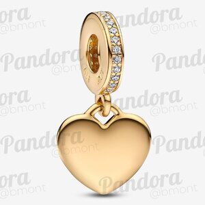 Pandora Engravable Heart Tag Dangle Charm